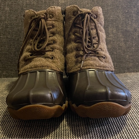 Sperry Men\'s Tan and Brown Wool Boots main image 3